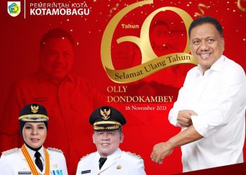 Wali Kota Kotamobagu Ucapkan Selamat HUT ke-60 kepada Gubernur Sulut