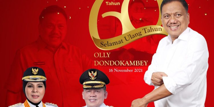 Wali Kota Kotamobagu Ucapkan Selamat HUT ke-60 kepada Gubernur Sulut