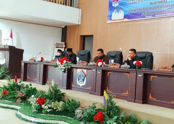 Ranperda APBD-Perubahan Ditetapkan, DPRD Boltim Beri Catatan ke Pemda