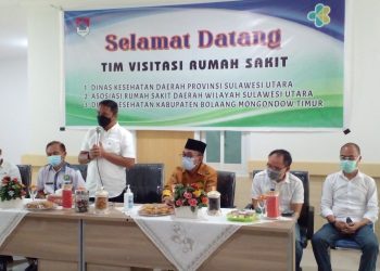 Terima Kunjungan dari Tim Visitasi Rumah Sakit, Bupati Boltim Berharap RSD Ambang Segera Beroperasi
