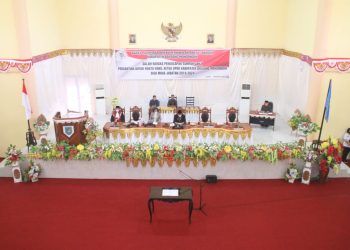 DPRD Bolmong Gelar Paripurna Pengucapan Sumpah Janji PAW Wakil Ketua