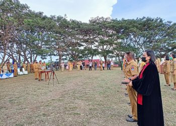 Bupati Boltim Lantik 54 Kepsek, 15 Penilik Sekolah dan Dua Kepala SKB