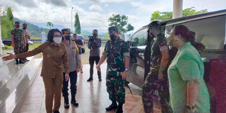 Bupati Yasti Terima Kunker Pangdam XIII Merdeka