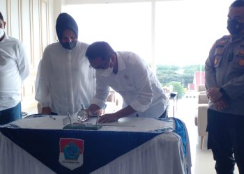 Kerja Sama Pemkab Boltim-Pemkot Kotamobagu, Bupati: Semoga ini Menguntungkan Kedua Daerah