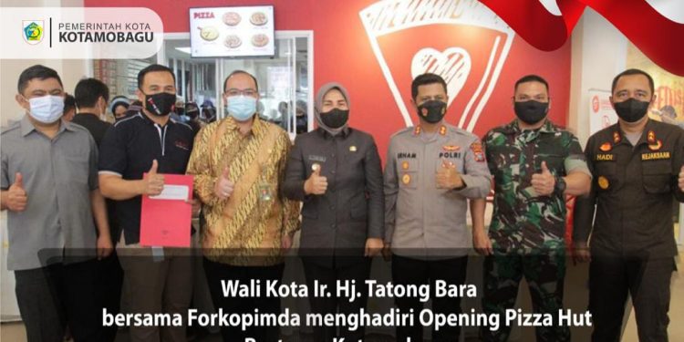 Opening Pizza Hut, Wali Kota Harap Bisa Jadi Penopang Perekonomian Daerah