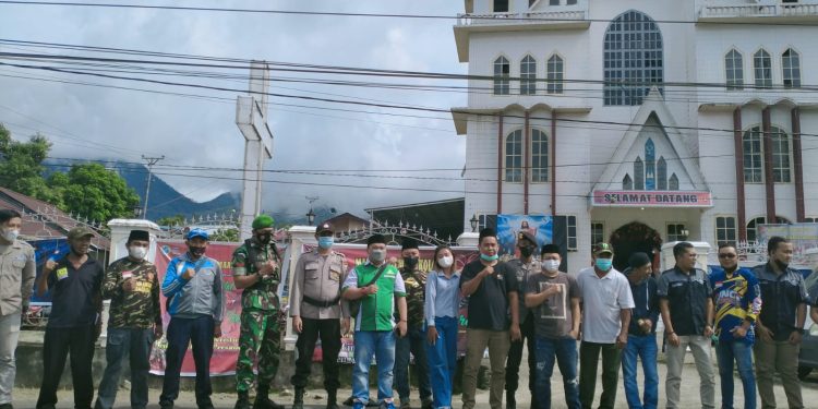 PAC GP Ansor Modayag Lakukan Giat Penjagaan Ibadah Natal di Gereja Wilayah Kecamatan Modayag