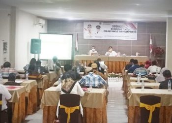 Dinas PMPTSP Gelar Bimtek OSS-RBA Bagi Para Pelaku Usaha di Kotamobagu