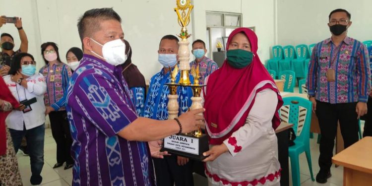 Pemkot Gelar Penganugerahan Penghargaan Sekolah Adiwiyata Tingkat Kotamobagu Tahun 2021