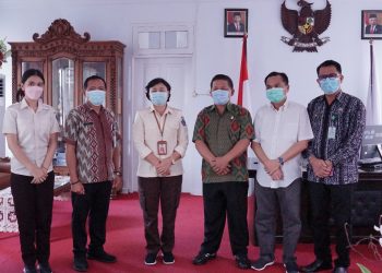Wakil Wali Kota Kotamobagu Terima Kunker Kepala Bapenda Sulut