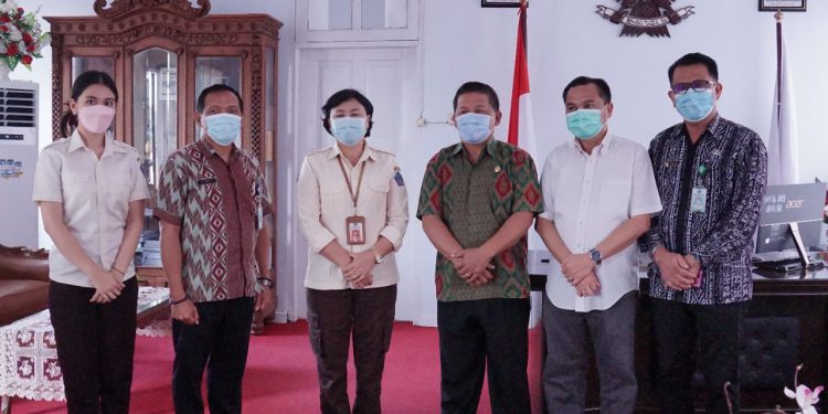 Wakil Wali Kota Kotamobagu Terima Kunker Kepala Bapenda Sulut