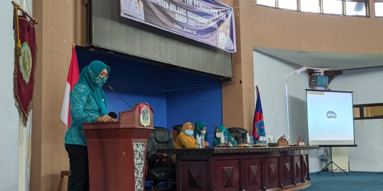 Rakor TP-PKK Boltim: Seska Harap Sinergitas Program dengan OPD Terkait