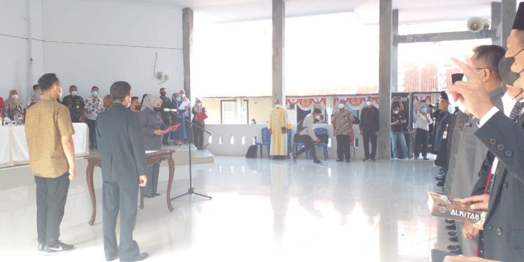 Ini Daftar Lengkap Pejabat Kotamobagu yang Dilantik Tatong Bara