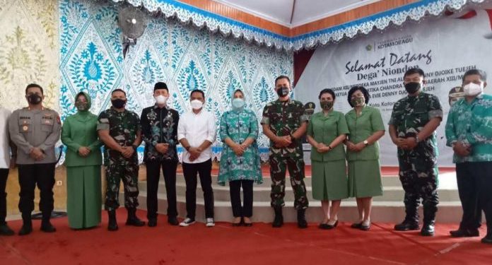 Wali Kotamobagu Terima Kunjungan Pangdam XIII/Merdeka