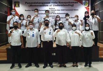 Soal Pembentukan Produk Hukum Daerah, Pemkot Kotamobagu Gandeng Kanwil Kemenkumham Manado