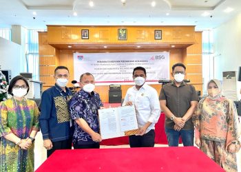 Bupati SSM Tandatangani Perjanjian Kerjasama dengan PT Bank SulutGo