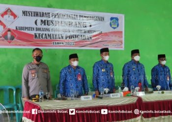 Kamaru dan Hamid Hadiri Musrenbang Kecamatan Posigadan