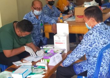 Vaksinasi Dosis III di Boltim Sasar Kalangan ASN