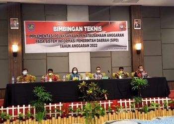 Bupati Bolmong Buka Bimtek SIPD Tahun 2022