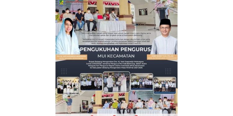 Kukuhkan Pengurus MUI Kecamatan, Ini Pesan Bupati Yasti