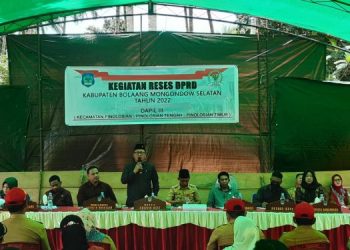 20 Anggota DPRD Bolsel Gelar Reses di Dapil Masing-Masing