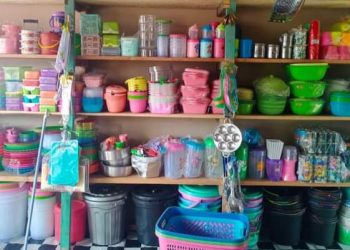 Kios Mama Fikri Tawarkan Aneka Peralatan Dapur