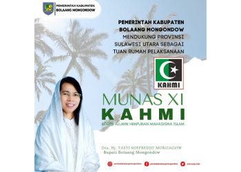Pemkab Bolmong Dukung Sulut Tuan Rumah Munas KAHMI ke XI