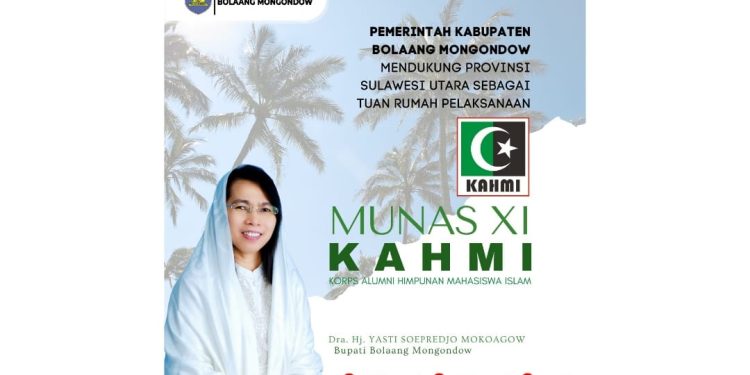 Pemkab Bolmong Dukung Sulut Tuan Rumah Munas KAHMI ke XI