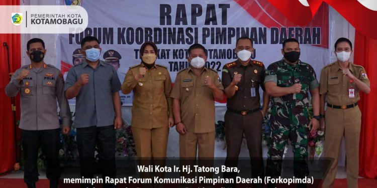 Pemkot Kotamobagu Gelar Rakor Bersama Forkopimda