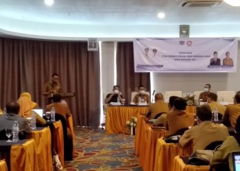 Bupati Boltim Buka Sosialisasi SiRUP