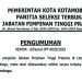 Jabatan Sekda Kotamobagu Dilelang, ini Syaratnya