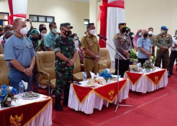 Dipantau Presiden Secara Virtual, Pemkab Boltim Gelar Vaksinasi Covid-19