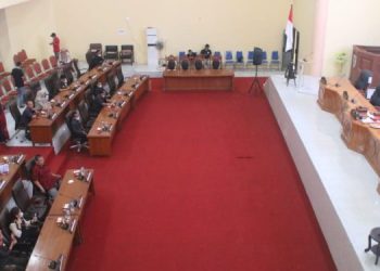 Ketua DPRD Bolmong Pimpin Paripurna Penetapan Hasil Reses Tahun 2022