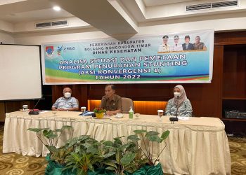 Pemkab Boltim Gelar Aksi Konvergensi Stunting ke-I