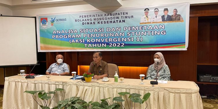 Pemkab Boltim Gelar Aksi Konvergensi Stunting ke-I