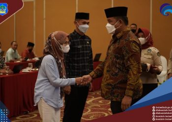 Wabup Bolsel Tutup Bintek LPPD Tahun 2022