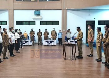 Bupati Boltim Lantik Lima Pejabat, Salah Satunya Kepala Dinas Pendidikan