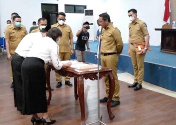 Alasan Sakit Kaki, Wabup tak Hadir Dipelantikan Pejabat Boltim