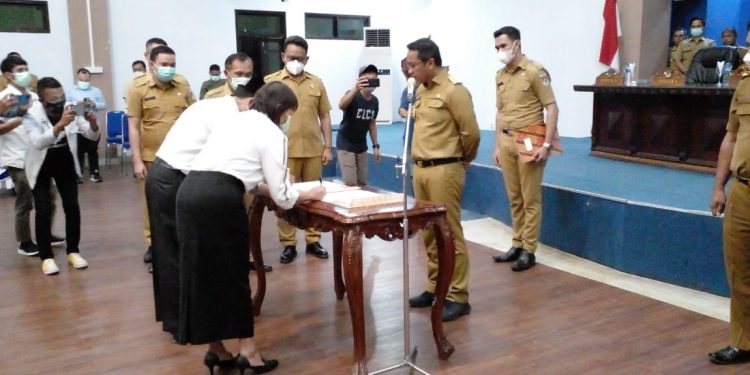 Alasan Sakit Kaki, Wabup tak Hadir Dipelantikan Pejabat Boltim