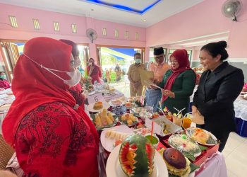TP PKK Kecamatan Lolak Pemenang Lomba Cipta Menu B2SA, Digelar DKP Bolmong