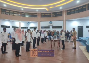 Bupati Boltim Lantik 20 Pejabat Boltim, Salah Satunya Camat Kotabunan