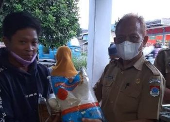 Percepat Vaksinasi di Boltim, Dinsos Beri Sembako Peserta Vaksinasi       