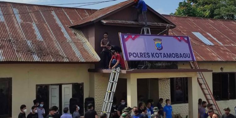 Pemkot Ubah Eks UDK jadi Gedung Sementara Mapolres Kotamobagu