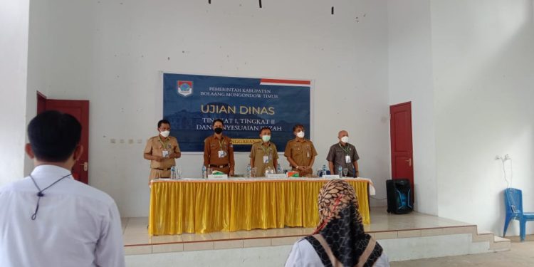 Pemkab Boltim Gelar Kegiatan Ujian Dinas Kepangkatan