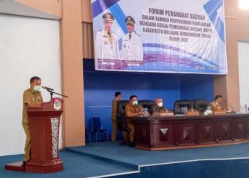 Pemkab Boltim Gelar FPD Penyusunan Rancangan RKPD Boltim Tahun 2023