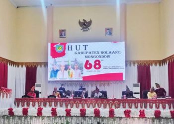 DPRD Gelar Paripurna Istimewa HUT Kabupaten Bolmong ke 68