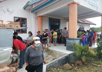 Disperindagkop-UKM Gelar Opas Kelangkaan Minyak Goreng di Kecamatan Mooat