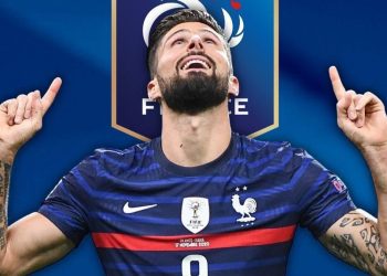 Giroud Incar Rekor Henry di Timnas Prancis