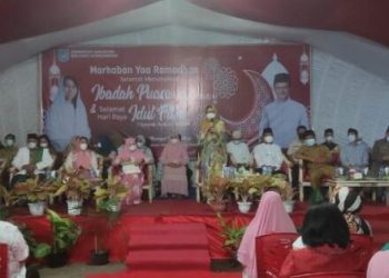 Safari Ramadhan: Bupati Yasti Buka Puasa Bersama di Desa Nonapan Baru