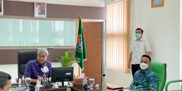 Untuk Kepentingan Masyarakat, Bupati Kunjungi Kementrian ATR Lobi Pengalihan Status HGU Lonsiow Motongkad