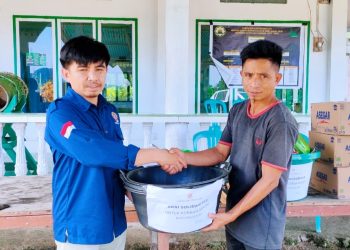 Karang Taruna Boltim Bantu Korban Banjir Motongkad Utara